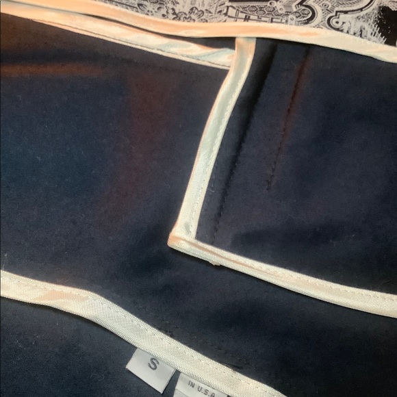 One of a kind Art to Wear Blazer Jacket Navy XS - Picture 9 of 12